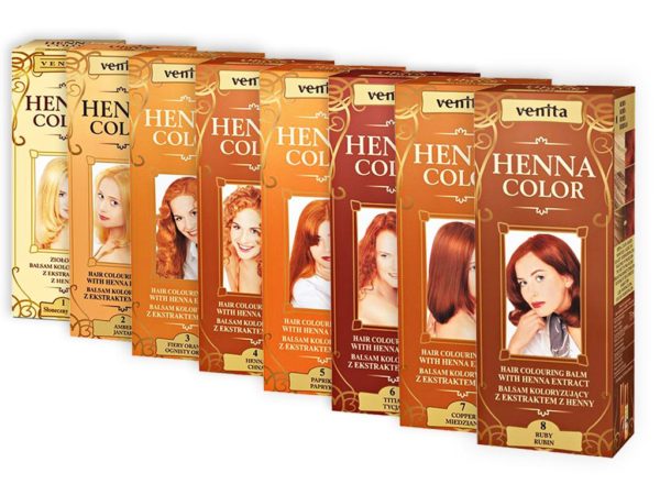 Henna Color Venita Haarbalsam Farbeffekt Henna Natur Haarfarbe Herbal Hair 75 ml