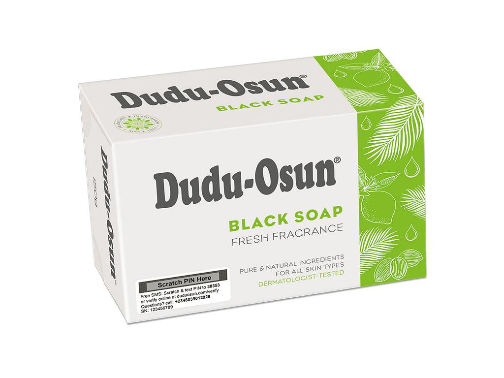 3 x 150 g Dudu-Osun schwarze Seife Fresh fragrance
