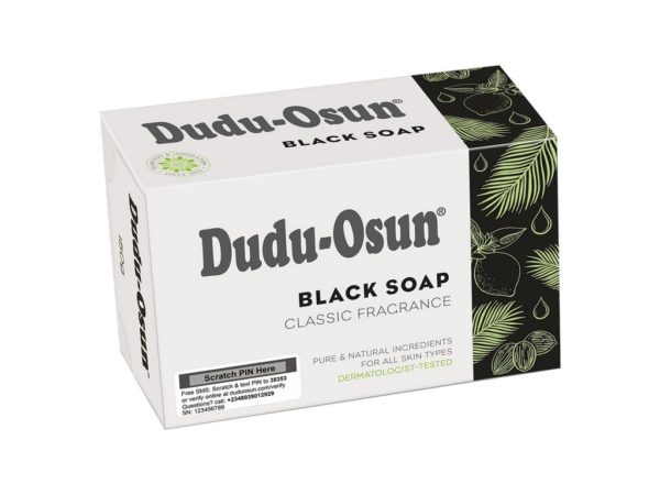 5 x 150 g Dudu-Osun schwarze Seife Classic fragrance