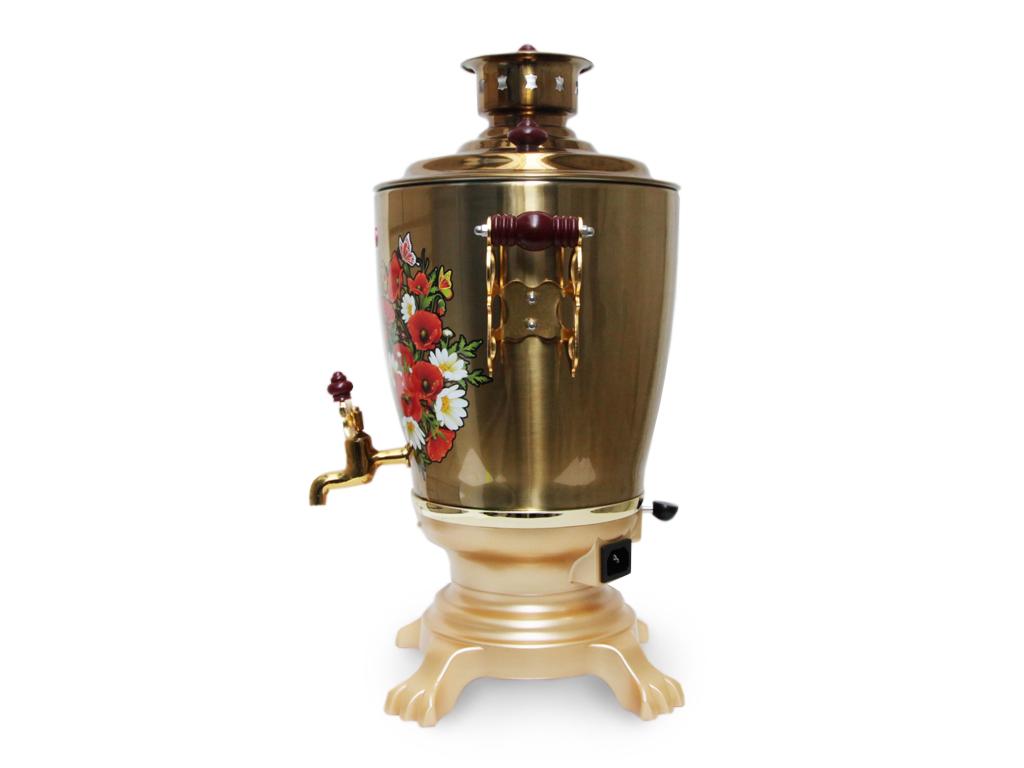 Samowar Imperia gold 3,2 L elektrisch Teekocher Wasserkocher