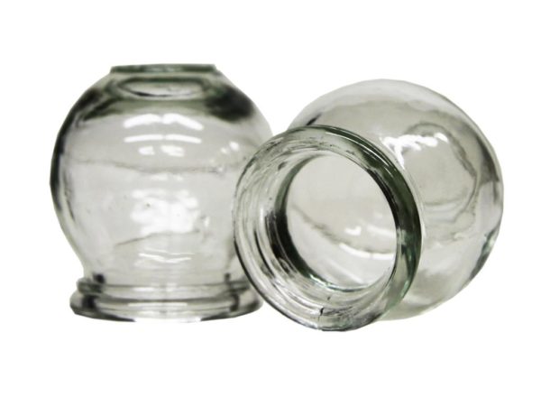 Schröpfglas Feuerschröpfen aus Glas 4,5 cm