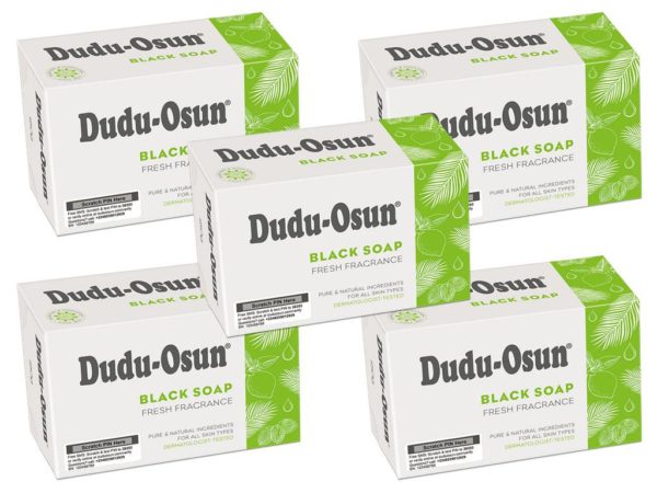 Dudu-Osun schwarze Seife Fresh fragrance 5 x 150 g