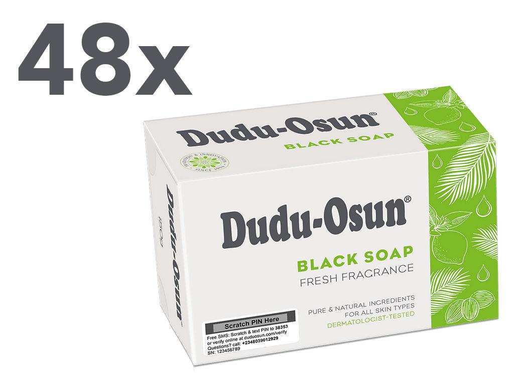 Dudu-Osun schwarze Seife Fresh fragrance 48 x 150 g
