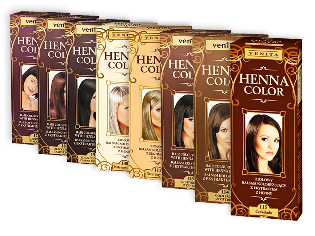 Henna Color Venita Haarbalsam Farbeffekt Henna Natur Haarfarbe Herbal Hair 75 ml
