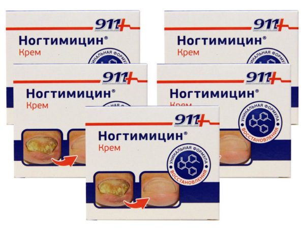 Nogtimicin 911+ Mittel gegen Nagelpilz Fußpilz 5 x 30 ml