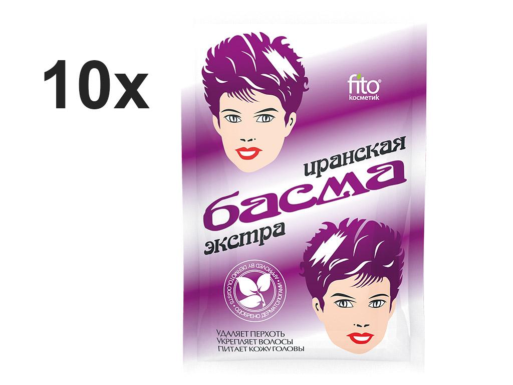 Basma natürliche Haarfarbe Extra 10 x 25 g