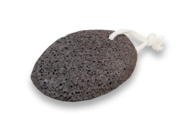 Natur Bimsstein aus schwarze Vulkanlava ca. 10 cm
