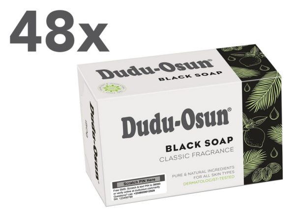 Dudu-Osun schwarze Seife Classic fragrance 48 x 150 g