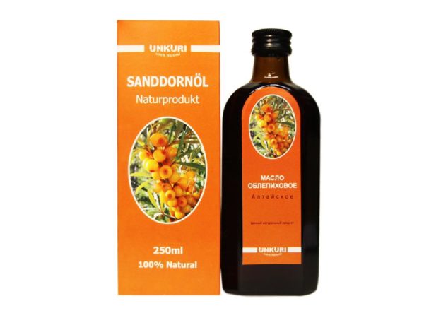 Sanddornöl Hippophae rhamnoides 250 ml