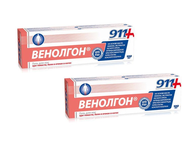 911+ Venolgon Gel 2 x 100 ml