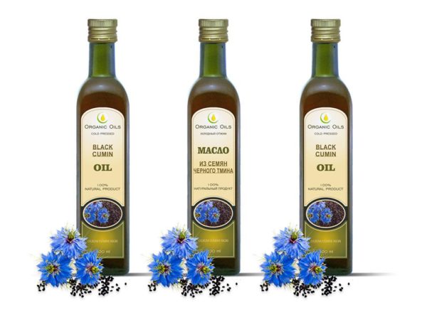 Schwarzkümmelöl kaltgepresst Organic Oils 3 x 250 ml