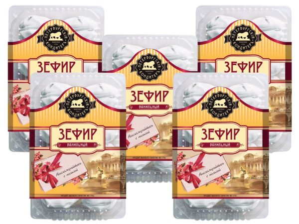 Schaumzuckerware mit Vanillegeschmack 5 x 420 g