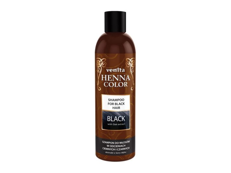 Henna Color Shampoo Black für schwarzes Haar 250 ml