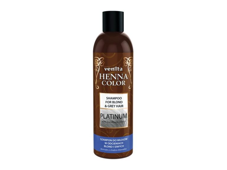 Henna Color Shampoo Platinum für blondes und graues Haar 250 ml