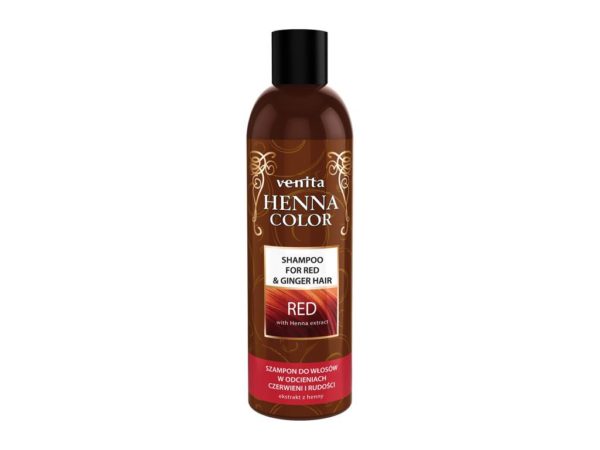 Henna Color Shampoo Red für rotes Haar 250 ml