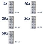 Aktivkohle Sparset 50-500 Tabl Karboaktiv Carbo activatus