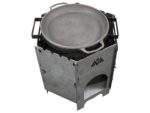 Multifunktionaler Campingkocher für 8-16 L Kessel