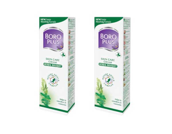 Boro Plus Kräuterstrauß Hautpflegecreme 2 x 25 ml