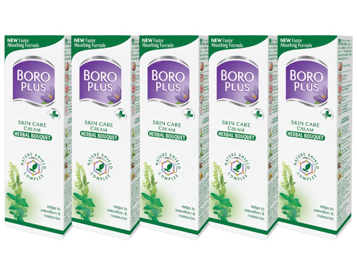 Boro Plus Kräuterstrauß Hautpflegecreme 5 x 25 ml