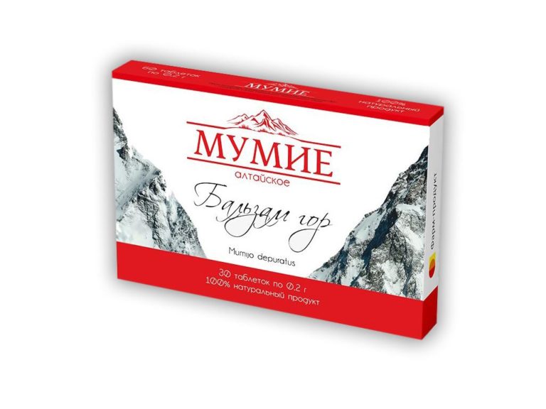 Mumijo Shilajit Altai Bergbalsam Mumio Mumie 5 x 30 Tabl