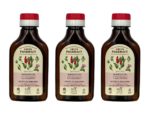 Klettenwurzelöl mit rotem PfefferHaaröl Haarwachstum 3 x 100 ml