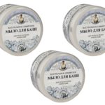 Seife für Sauna natürliche sibirische weiss 3 x 500 ml