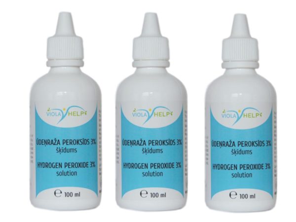 Wasserstoffperoxid Lösung 3% VH 3 x 100 ml