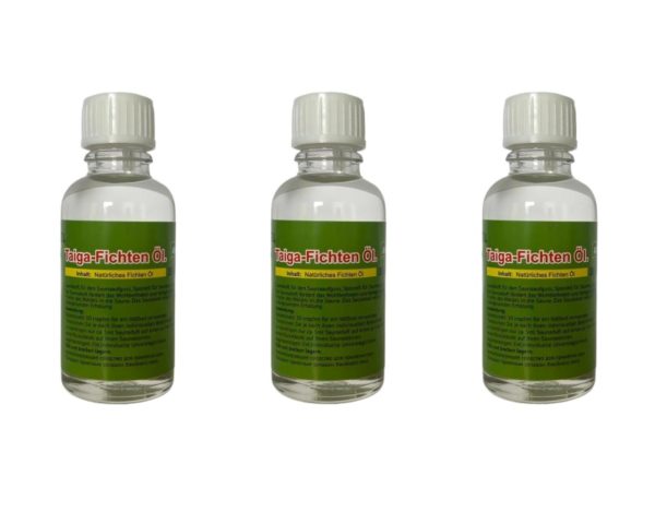 Fichten Öl 100 % Naturprodukt 3 x 30 ml