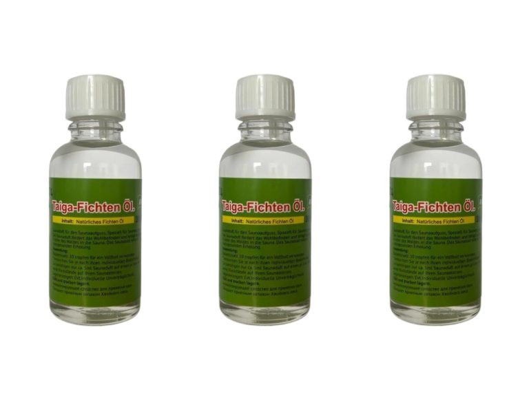 Fichten Öl 100 % Naturprodukt 3 x 30 ml