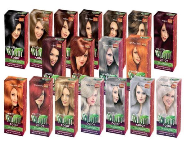 Haarfarbe Multi Color Venita Pflege Haarfarbe Ammoniakfrei 100 ml