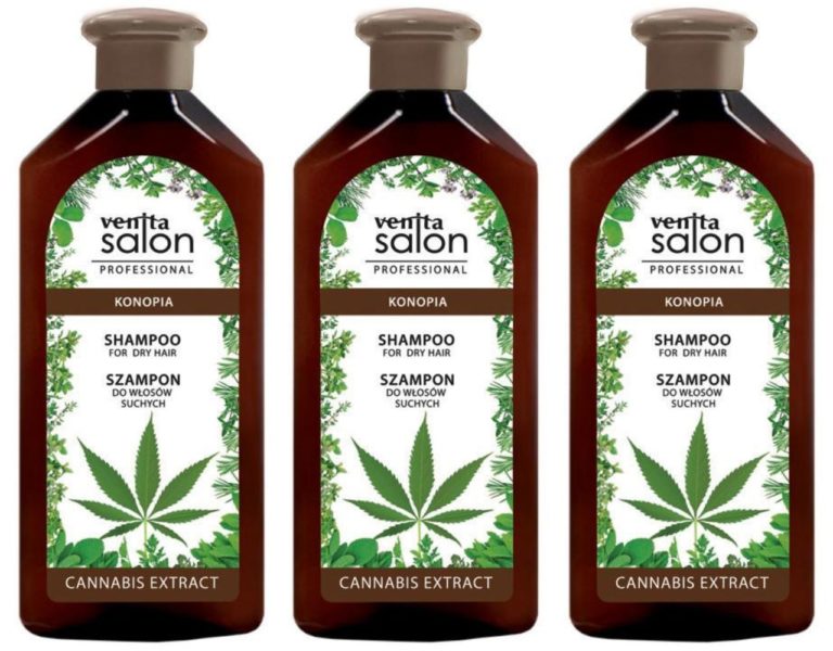 Shampoo Cannabis Hanf für trockenes und geschädigtes Haar 3 x 500 ml