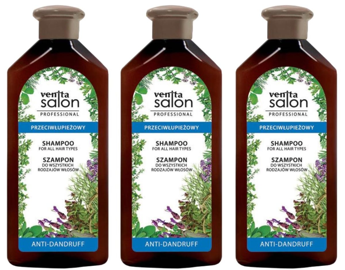 Shampoo Anti-Schuppen 3 x 500 ml