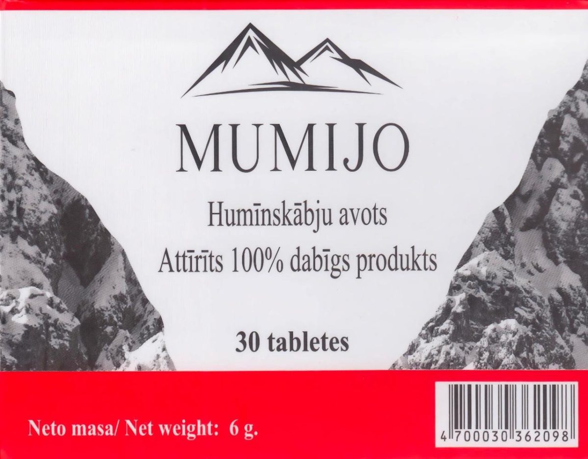 Mumijo Kirgistan Bergbalsam 3 x 30 Tabl