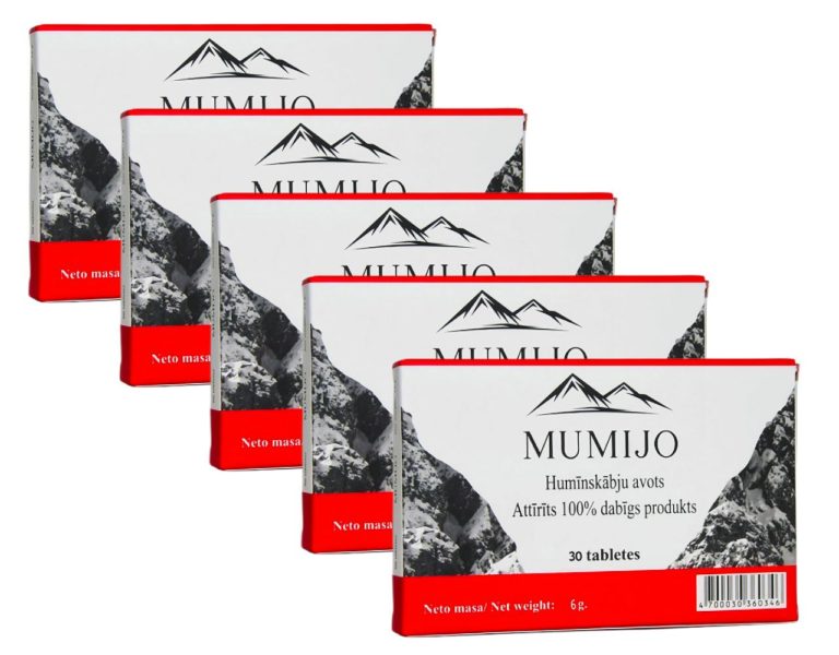 Mumijo Kirgistan Bergbalsam 5 x 30 Tabl