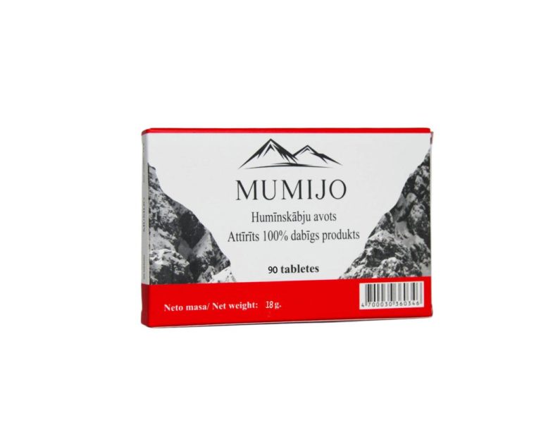 Mumijo Shilajit Kirgistan Bergbalsam 90 Tabl