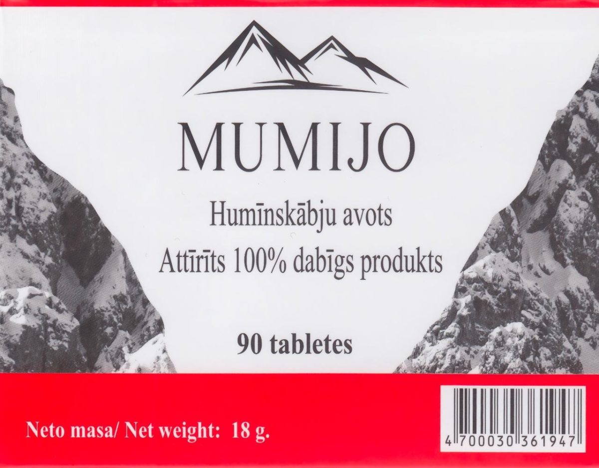 Mumijo Shilajit Kirgistan Bergbalsam 90 Tabl