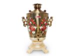 Samowar Imperia gold 3,2 L elektrisch Teekocher Wasserkocher