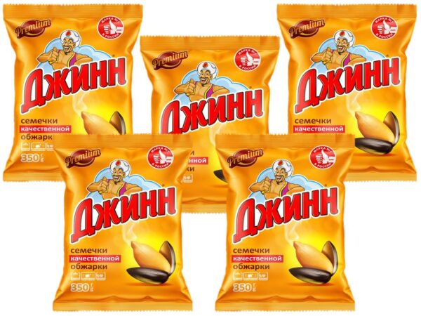 Sonnenblumenkerne Jinn Premium geröstet 5 x 350 g