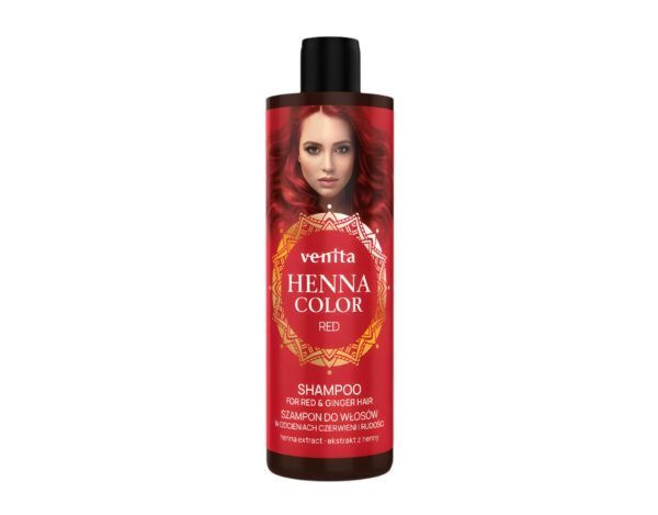 Henna Color Shampoo Red für rotes Haar 300 ml