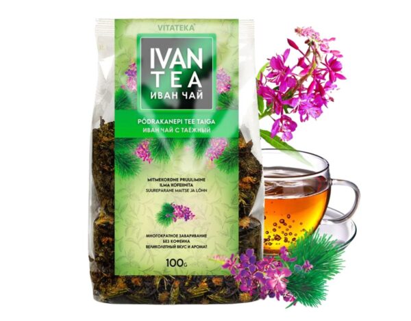 Ivan Tee Taigatee mit Kiefernknospen Tannennadeln fermentiert 100 g