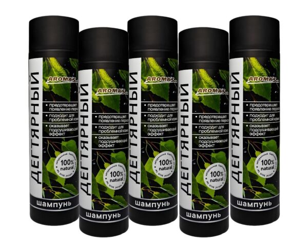 Birkenteer Haarshampoo Anti-Schuppen 5 x 250 ml