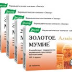 Mumijo Shilajit Altaj Goldene Mumijo 5 x 20 Tabl