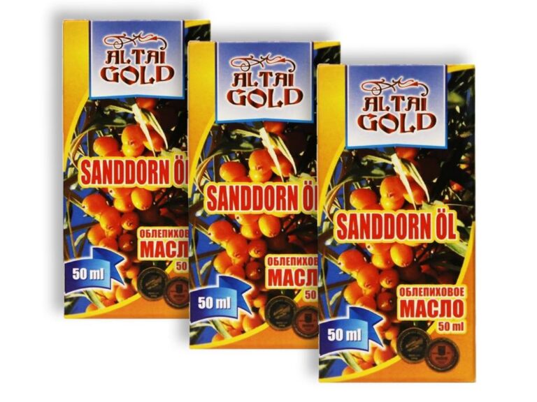 Sanddornöl Altai Gold 3 x 50 ml