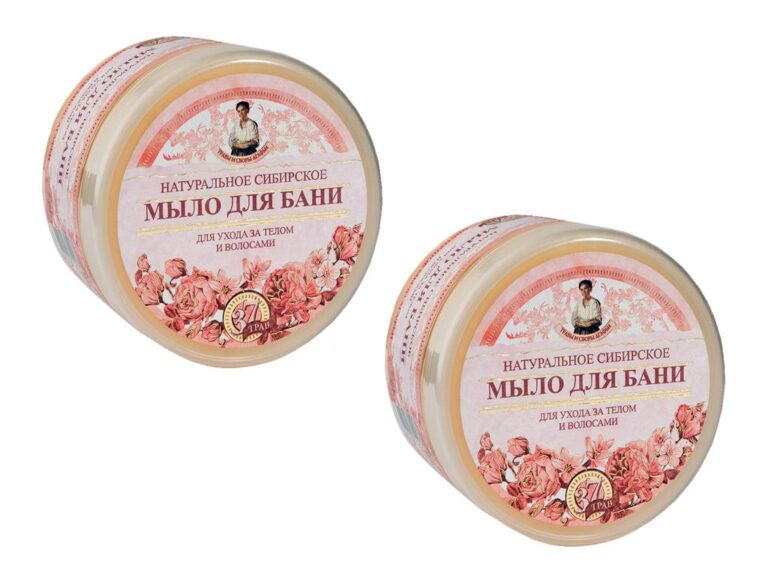 Seife für Sauna natürliche sibirische blumig 2 x 500 ml