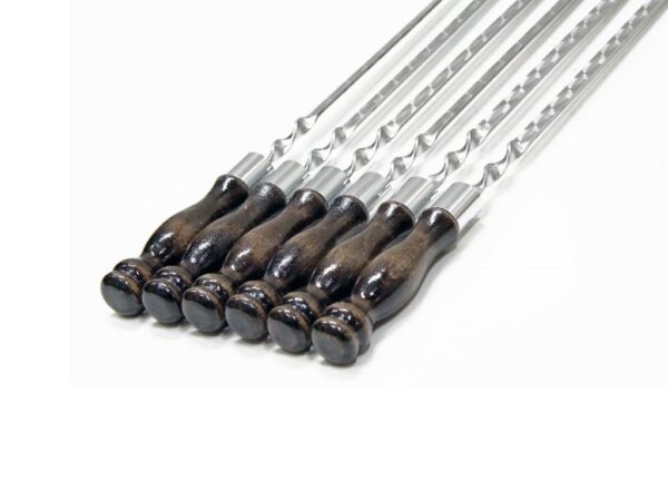 Grillspieße mit Holzgriff