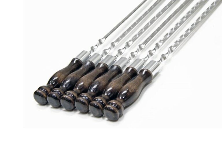 Grillspieße mit Holzgriff