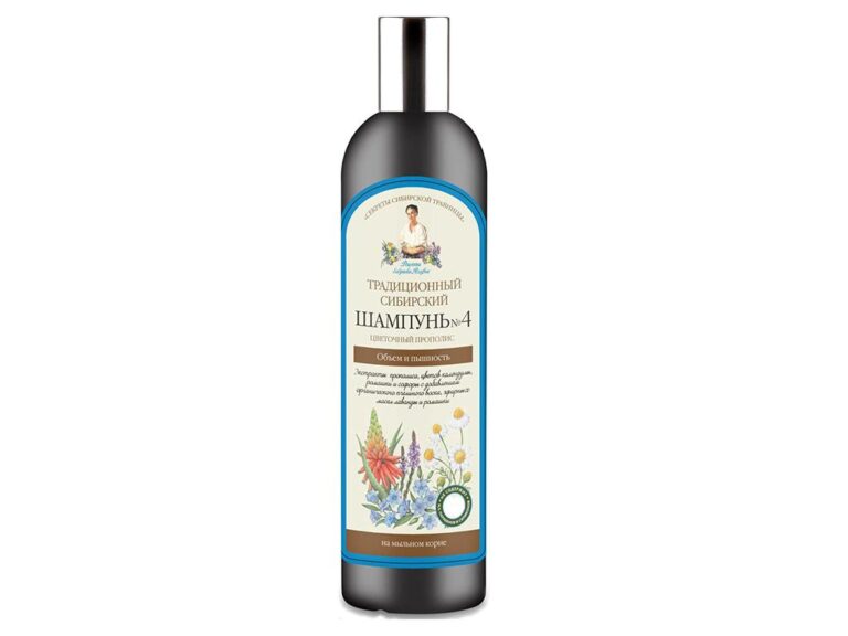 Traditionelles sibirisches Shampoo Nr. 4 Blütenpropolis Volumen und Glanz 550 ml