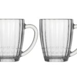 Bierkrug Nostalgie transparent 2 x 0,5 L