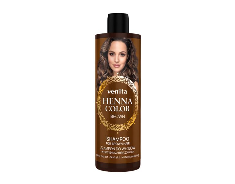 Henna Color Shampoo Brown für braunes Haar 300 ml