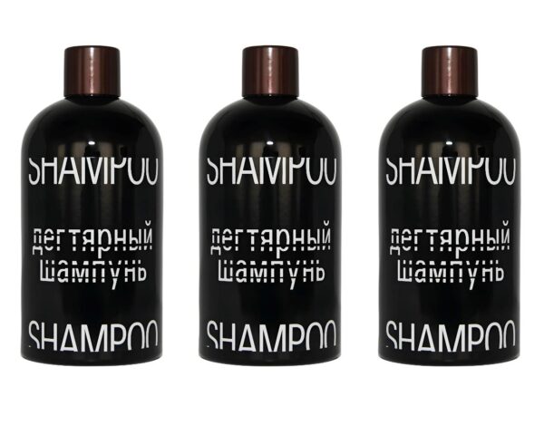Birkenteer Haar Shampoo mit Panthenol, Vitamin E 3 x 330 ml